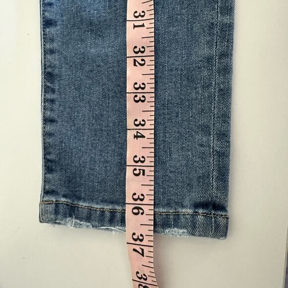 Flying Monkey Women's High Rise Distressed Skinny Jeans Size 28 - Picture 7 of 9